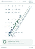S · Silben und Lauttraining · PDF zum Herunterladen